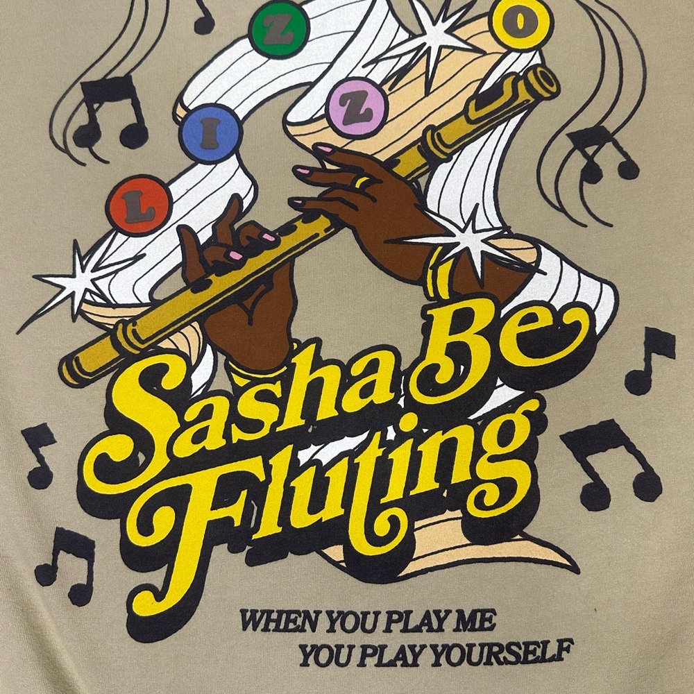 Lizzo You’re Special Tour, Sasha Be Fluting Sweatshirt Women’s Size L - Picture 6 of 7